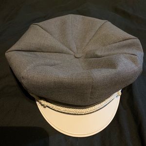 Vintage style motorcycle hat